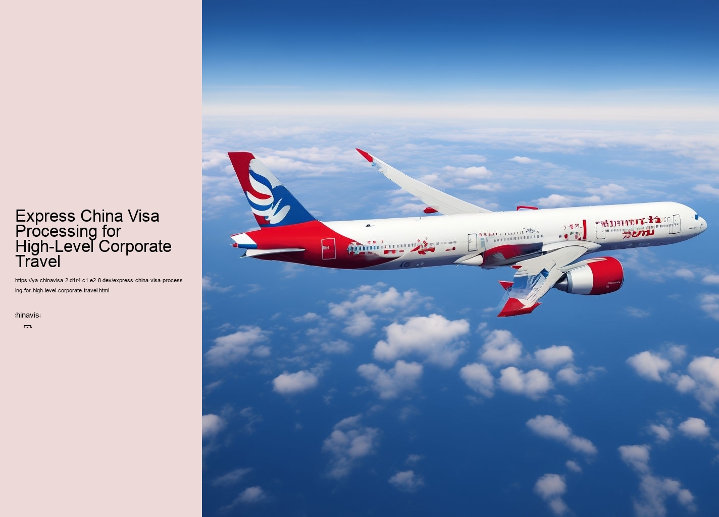 Express China Visa Processing for High-Level Corporate Travel